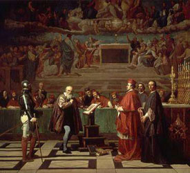 Galileu diante da Inquisio, Joseph Robert Fleury (1847)
