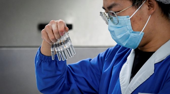 China é parceiro fundamental na rede de produção das vacinas