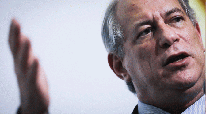 Ciro Gomes: ‘Temos de banir a crença mistificadora de que o espontaneísmo do mercado vai gerar desenvolvimento’